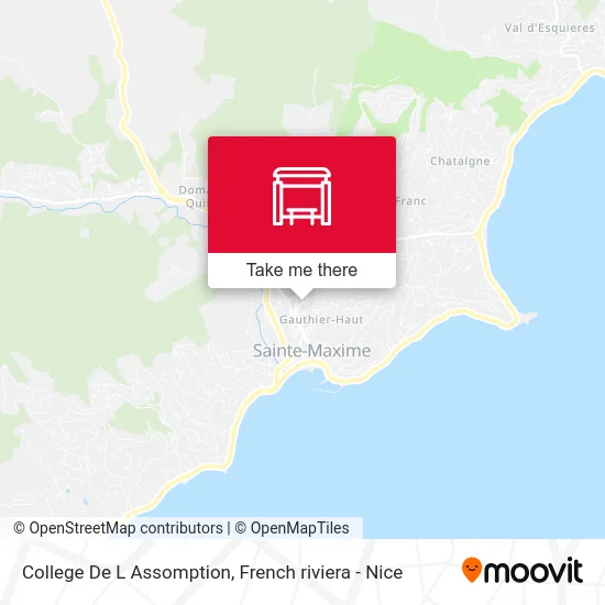 College De L Assomption map