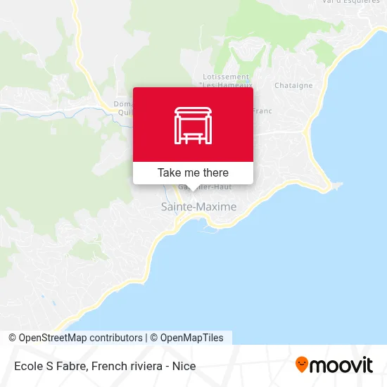 Ecole S Fabre map