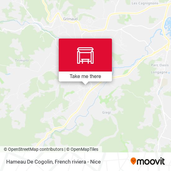 Hameau De Cogolin map