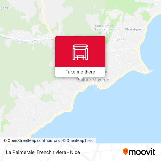 La Palmeraie map