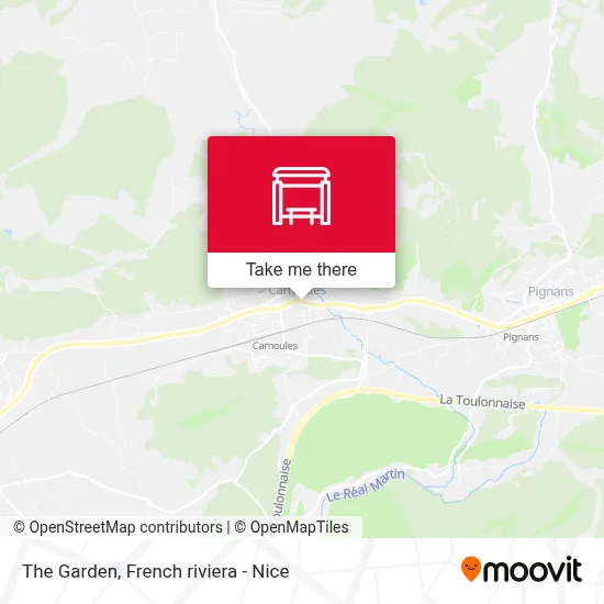 Le Jardin map