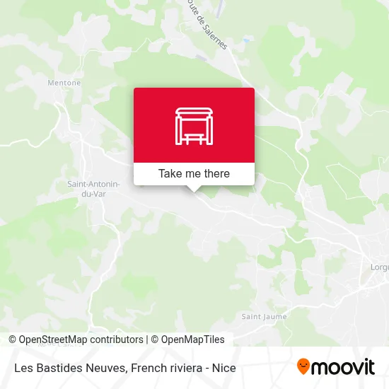 Les Bastides Neuves map