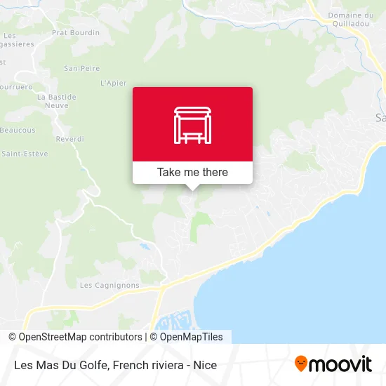 Les Mas Du Golfe map