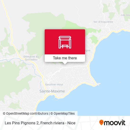 Les Pins Pignons 2 map