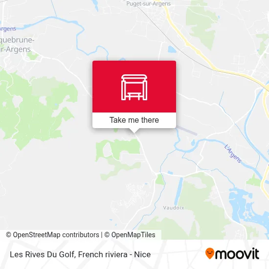 Les Rives Du Golf map