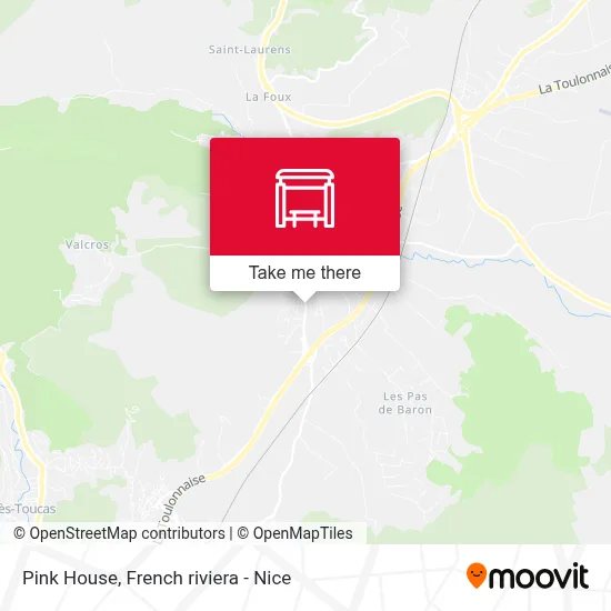 Maison Rose map