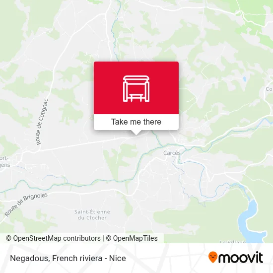Negadous map