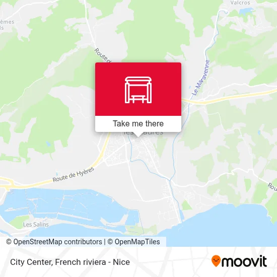 Centre Ville map