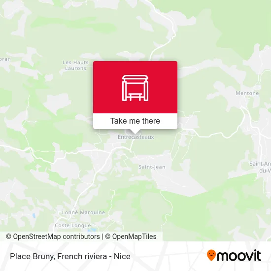 Place Bruny map