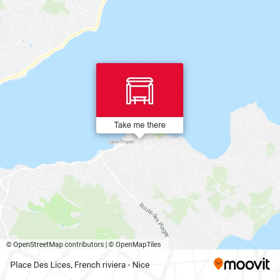 Place Des Lices map