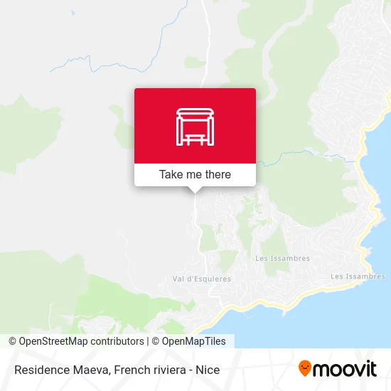 Residence Maeva map