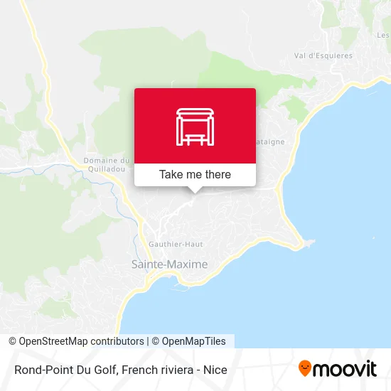 Mapa Rond-Point Du Golf