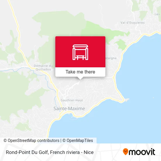 Mapa Rond-Point Du Golf