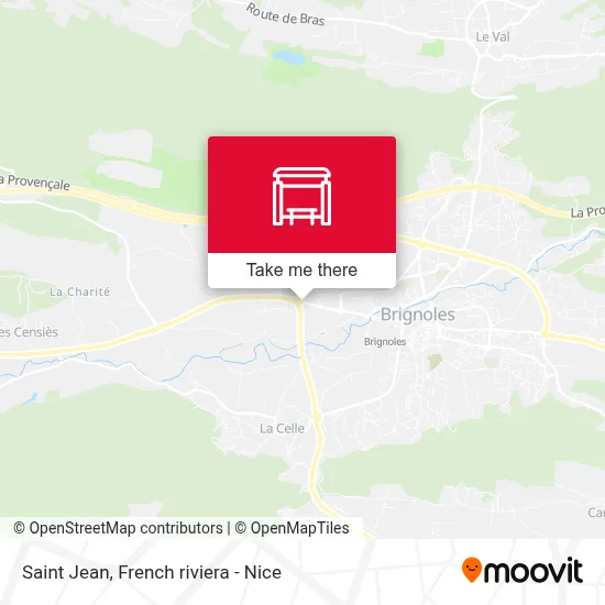 Saint Jean map