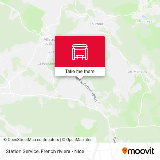 Mapa Station Service