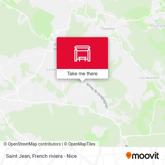 Saint Jean map