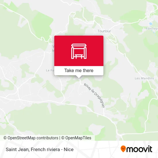Saint Jean map
