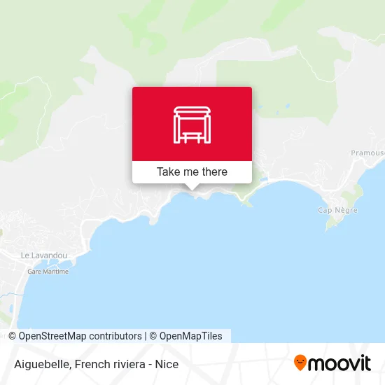 Aiguebelle map