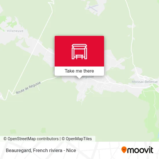 Beauregard map