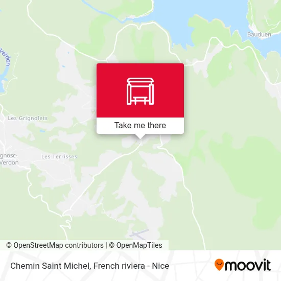 Chemin Saint Michel map