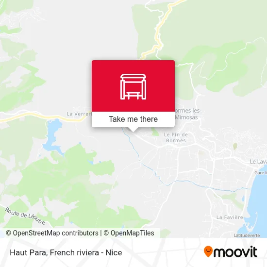 Haut Para map