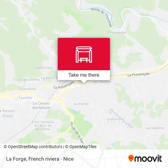 La Forge map