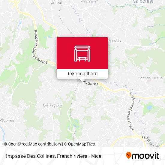 Impasse Des Collines map