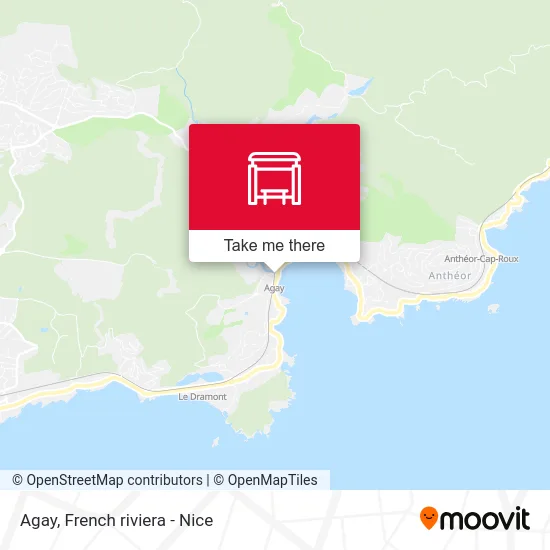 Agay map