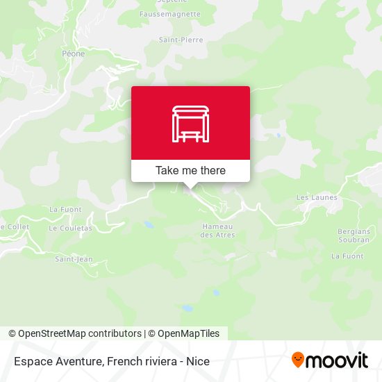 Espace Aventure map