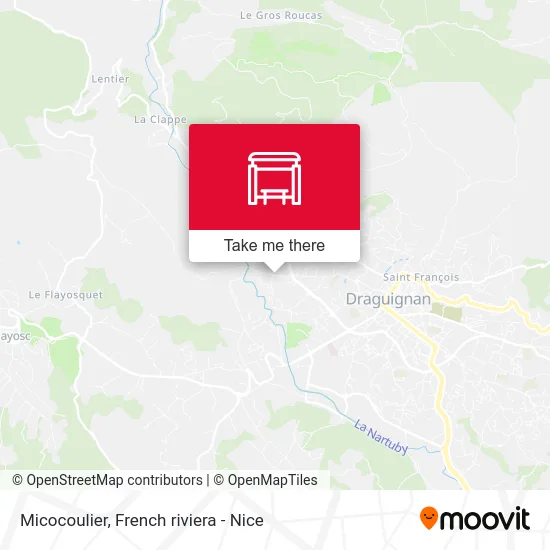 Micocoulier map