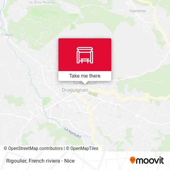 Mapa Rigoulier