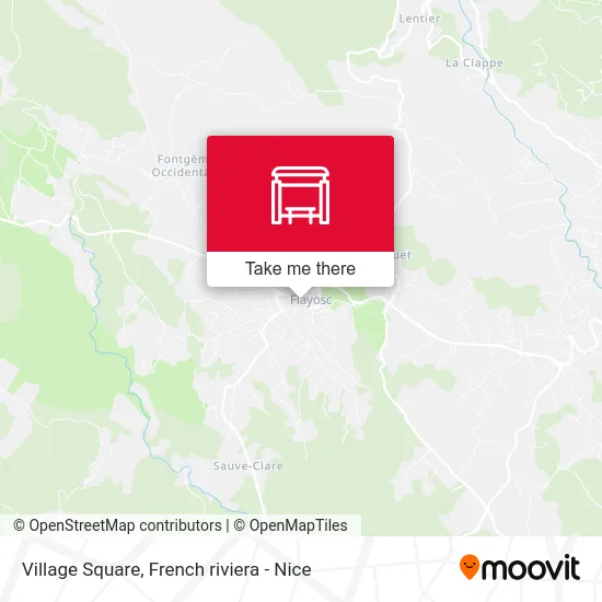 Place Du Village map