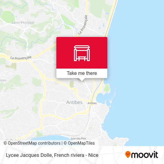 Lycee Jacques Dolle map