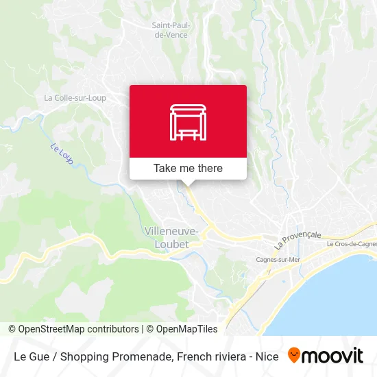 Le Gue / Shopping Promenade map