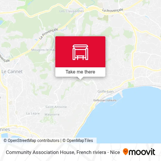 Maison Des Associations map