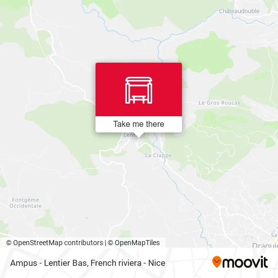 Ampus - Lentier Bas map