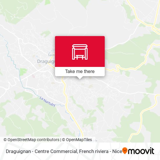 Draguignan - Centre Commercial map