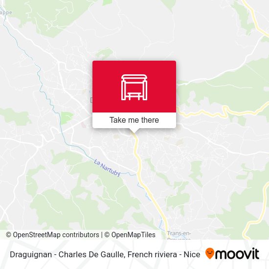 Draguignan - Charles De Gaulle map