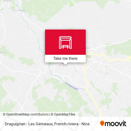 Draguignan - Les Gémeaux map