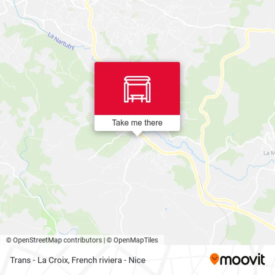 Trans - La Croix map