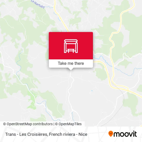 Trans - Les Croisières map