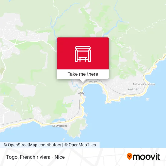 Togo map