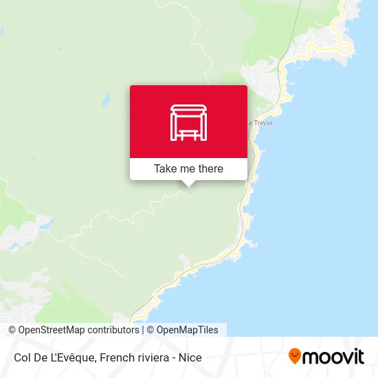 Col De L'Evêque map