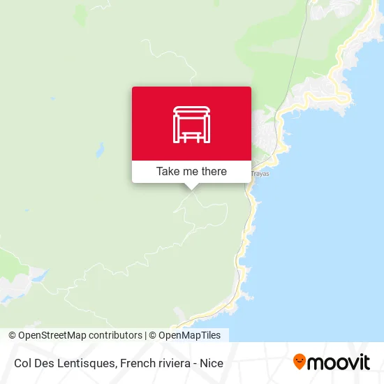 Col Des Lentisques map