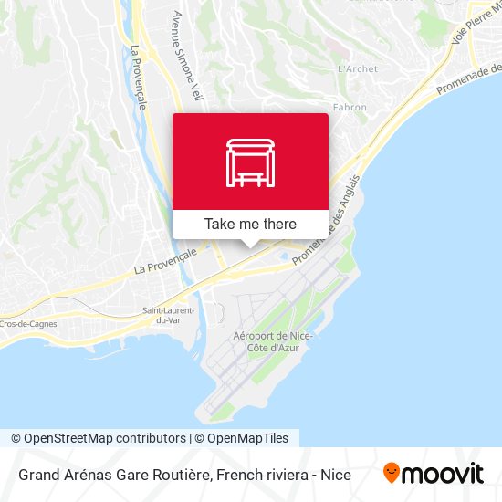 Grand Arénas Gare Routière map