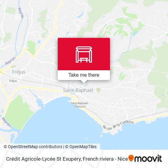 Crédit Agricole-Lycée St Exupéry map