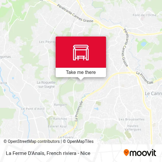 La Ferme D'Anaïs map