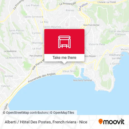 Alberti / Hôtel Des Postes map