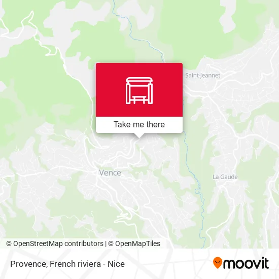 Provence map