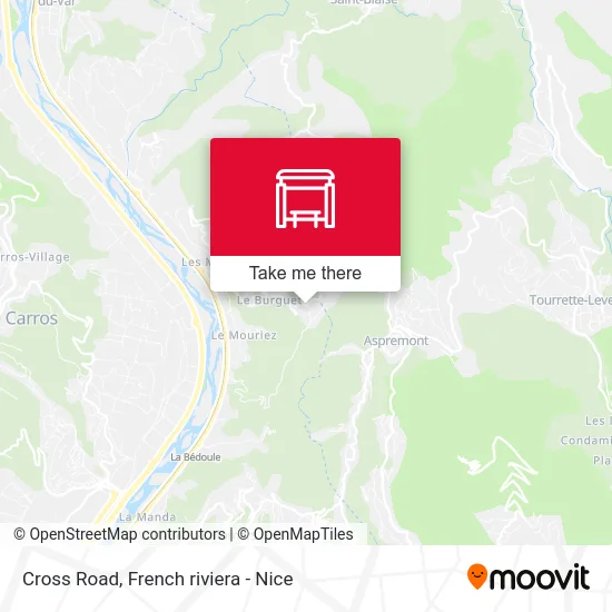 Chemin De La Croix map